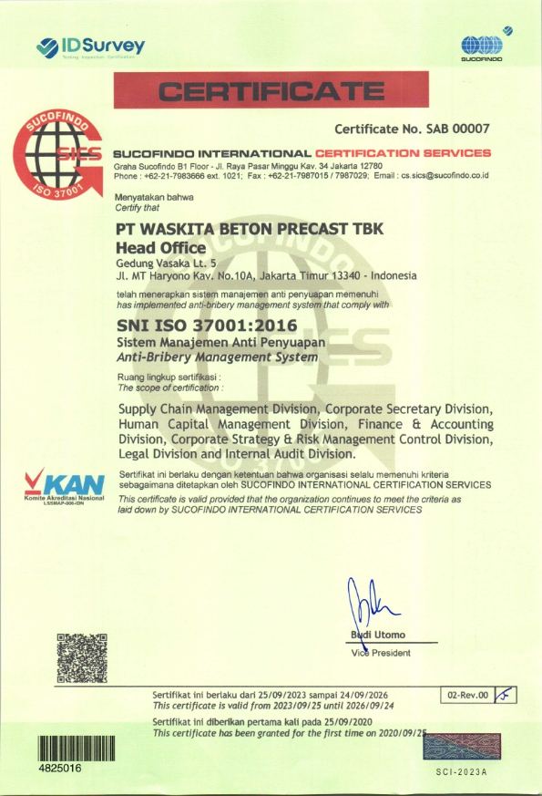 PT Waskita Beton Precast Assets